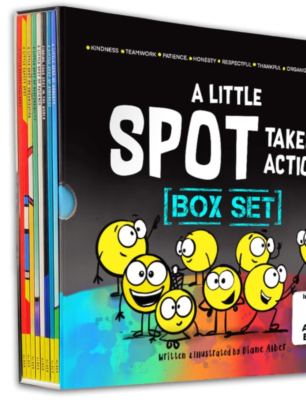 A Little SPOT Takes Action! 8 Book Box Set Books 9-16 Social Emotional